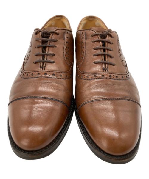 BURBERRY（バーバリー）BURBERRY (バーバリー) ストレートチップシューズ ブラウン サイズ:4　2/1の古着・服飾アイテム