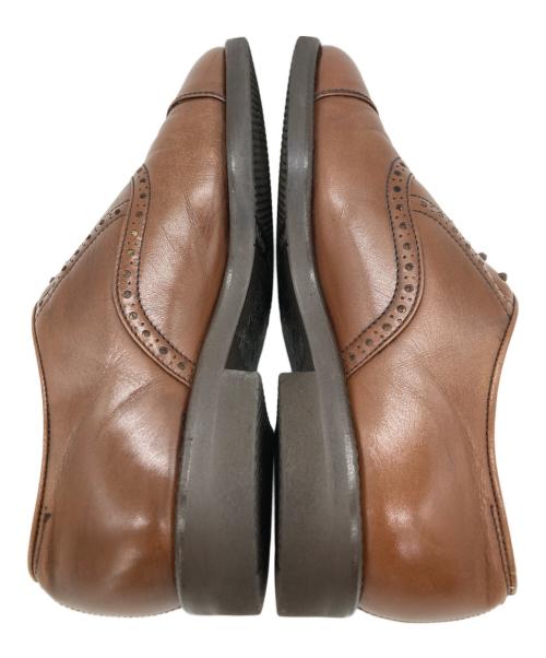 BURBERRY（バーバリー）BURBERRY (バーバリー) ストレートチップシューズ ブラウン サイズ:4　2/1の古着・服飾アイテム