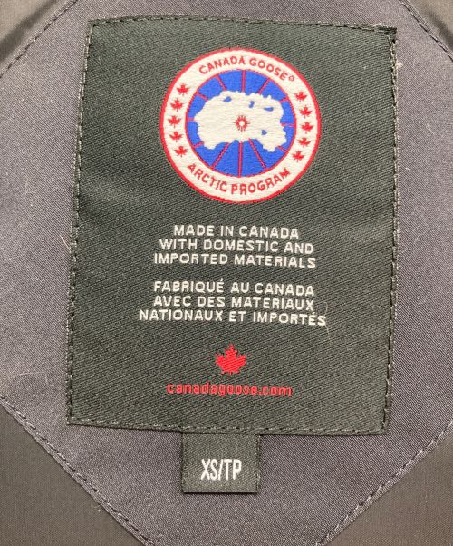 CANADA GOOSE（カナダグース）CANADA GOOSE (カナダグース) BRONTE PARKA ネイビー サイズ:XSの古着・服飾アイテム