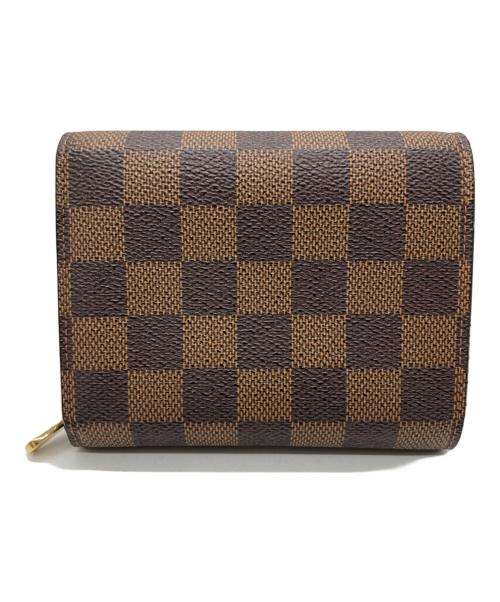 LOUIS VUITTON（ルイ ヴィトン）LOUIS VUITTON (ルイ ヴィトン) 折りたたみ財布 ブラウンの古着・服飾アイテム