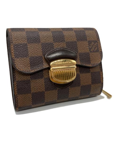 LOUIS VUITTON（ルイ ヴィトン）LOUIS VUITTON (ルイ ヴィトン) 折りたたみ財布 ブラウンの古着・服飾アイテム