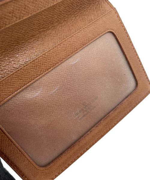 LOUIS VUITTON（ルイ ヴィトン）LOUIS VUITTON (ルイ ヴィトン) パスケース　ポルト2カルト・ヴェルティカル ブラウンの古着・服飾アイテム