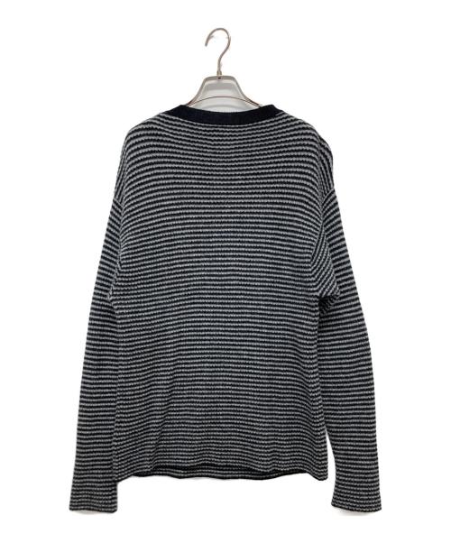WTAPS（ダブルタップス）WTAPS (ダブルタップス) WAFFLE 02 SWEATER WOOL グレー サイズ:X01の古着・服飾アイテム