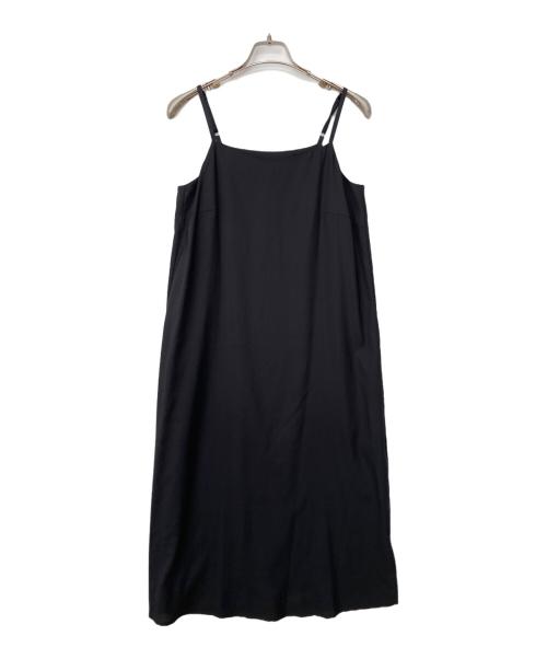 Kaene（カエン）Kaene (カエン) ラメチュールメロウワンピース ブラック サイズ:36の古着・服飾アイテム