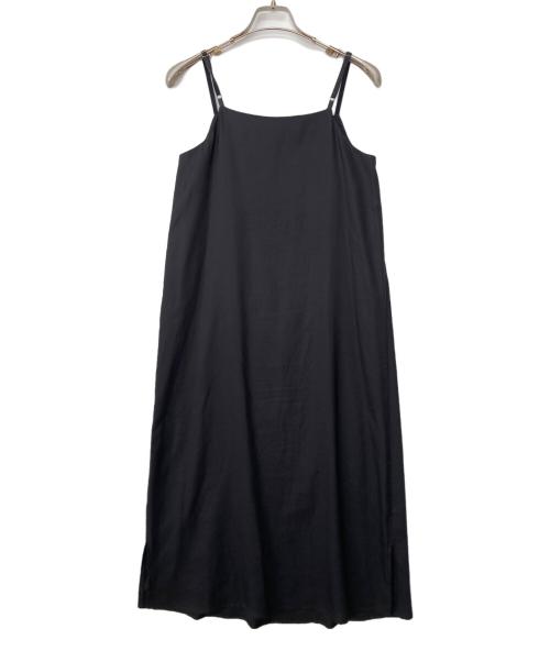 Kaene（カエン）Kaene (カエン) ラメチュールメロウワンピース ブラック サイズ:36の古着・服飾アイテム