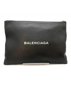 中古・古着通販】BALENCIAGA (バレンシアガ) クラッチバッグ ブラック