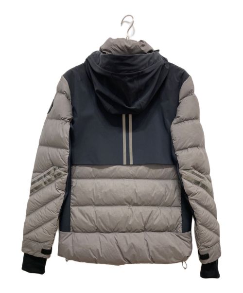 CANADA GOOSE（カナダグース）CANADA GOOSE (カナダグース) ダウンジャケット グレー×ブラック サイズ:Sの古着・服飾アイテム