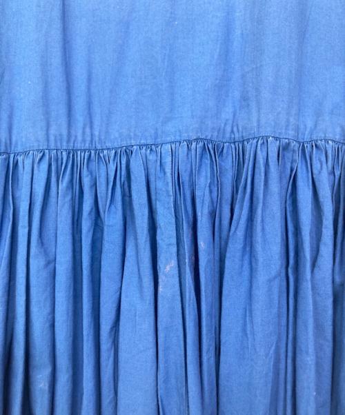 Veritecoeur（ヴェリテクール）Veritecoeur (ヴェリテクール) ロングワンピース ブルー サイズ:FREEの古着・服飾アイテム