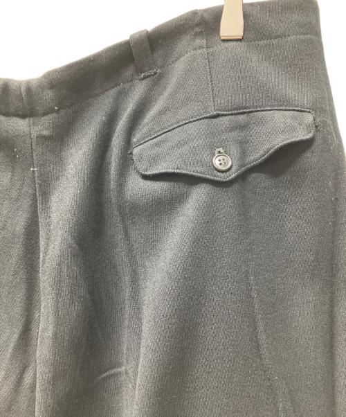 US ARMY（ユーエスアーミー）US ARMY (ユーエスアーミー) ブーツ用ウールパンツ ブラック サイズ:Lの古着・服飾アイテム