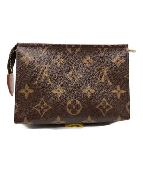 LOUIS VUITTON（ルイ ヴィトン）LOUIS VUITTON (ルイ ヴィトン) ポーチ ブラウンの古着・服飾アイテム