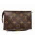 LOUIS VUITTON (ルイ ヴィトン) ポーチ ブラウン：21000円