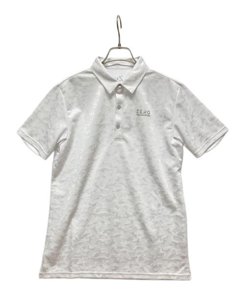 ZERO HALLIBURTON（ゼロ ハリバートン）ZERO HALLIBURTON (ゼロハリバートン) ポロシャツ ホワイト サイズ:M 未使用品の古着・服飾アイテム