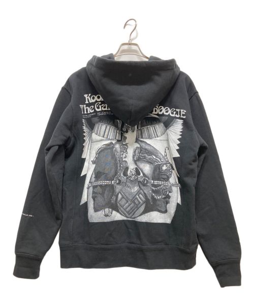 MONCLER（モンクレール）MONCLER (モンクレール) FRAGMENTS (フラグメント) バックプリント スウェット ブラック サイズ:Mの古着・服飾アイテム