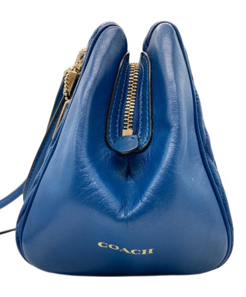 COACH（コーチ）COACH (コーチ) 2WAYバッグ ブルーの古着・服飾アイテム