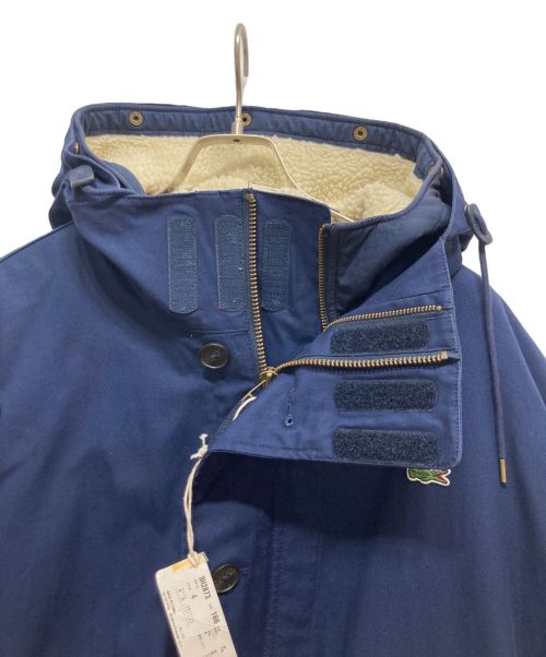 LACOSTE（ラコステ）LACOSTE (ラコステ) ライナー付コート ネイビー サイズ:4の古着・服飾アイテム