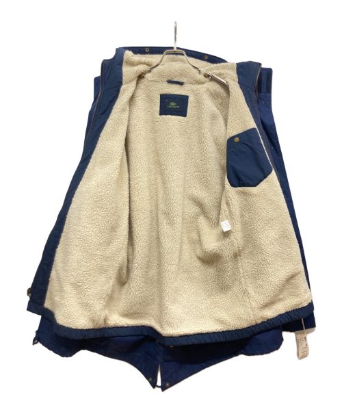 LACOSTE（ラコステ）LACOSTE (ラコステ) ライナー付コート ネイビー サイズ:4の古着・服飾アイテム