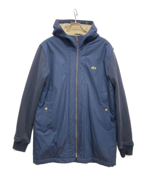 LACOSTE（ラコステ）LACOSTE (ラコステ) ライナー付コート ネイビー サイズ:4の古着・服飾アイテム