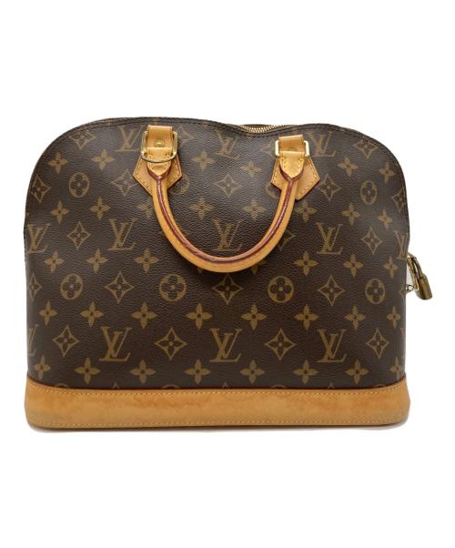 LOUIS VUITTON（ルイ ヴィトン）LOUIS VUITTON (ルイ ヴィトン) ハンドバッグ ブラウンの古着・服飾アイテム