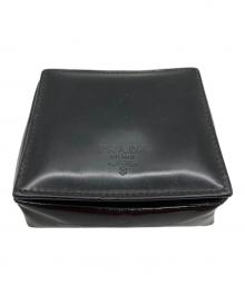 PRADA（プラダ）の古着「コインケース」｜ブラック