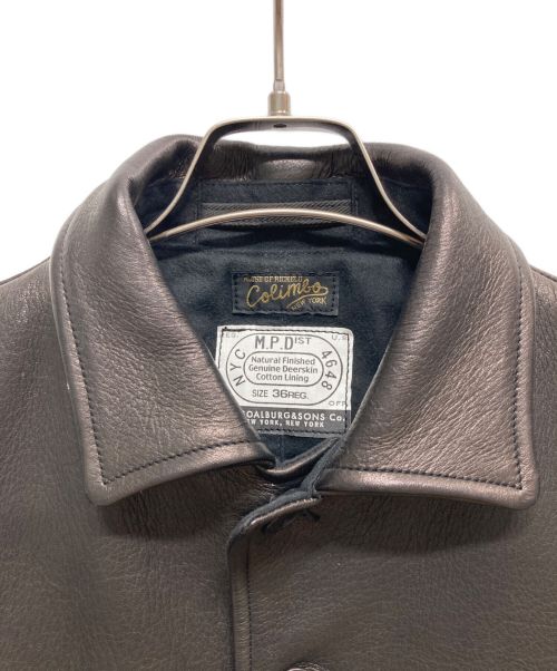 COLIMBO（コリンボ）COLIMBO (コリンボ) ストックマンズレザーコート ブラック サイズ:36の古着・服飾アイテム