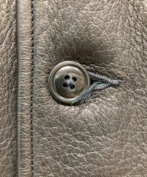 COLIMBO（コリンボ）COLIMBO (コリンボ) ストックマンズレザーコート ブラック サイズ:36の古着・服飾アイテム