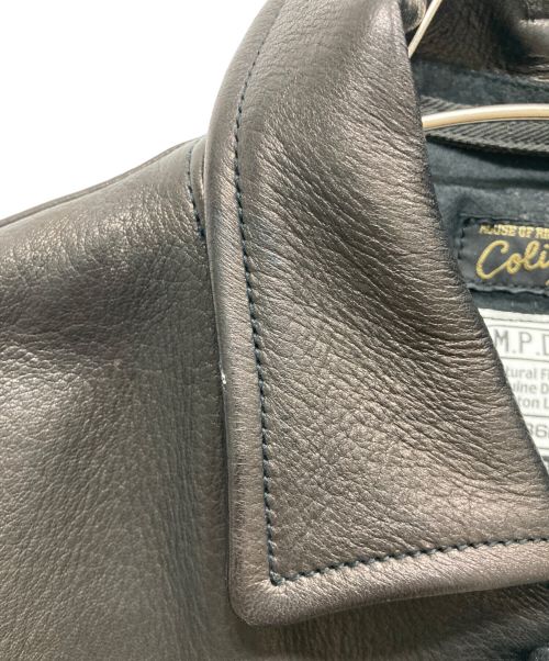 COLIMBO（コリンボ）COLIMBO (コリンボ) ストックマンズレザーコート ブラック サイズ:36の古着・服飾アイテム