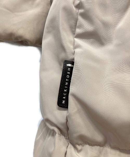 MACKINTOSH LONDON（マッキントッシュ ロンドン）MACKINTOSH LONDON (マッキントッシュ ロンドン) ダウンコート ベージュ サイズ:38の古着・服飾アイテム