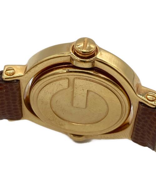 GUCCI（グッチ）GUCCI (グッチ) リバーシブルウォッチ ホワイトの古着・服飾アイテム