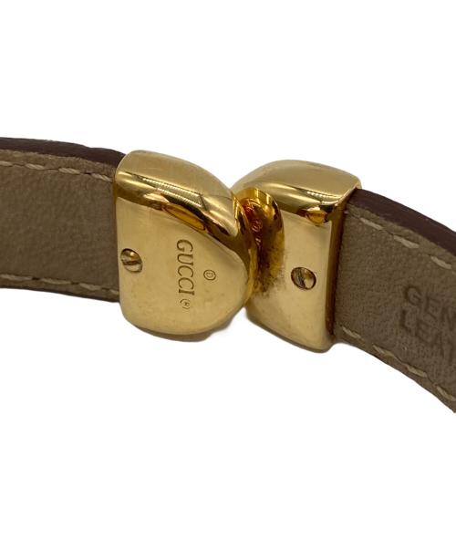 GUCCI（グッチ）GUCCI (グッチ) リバーシブルウォッチ ホワイトの古着・服飾アイテム