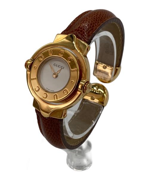 GUCCI（グッチ）GUCCI (グッチ) リバーシブルウォッチ ホワイトの古着・服飾アイテム