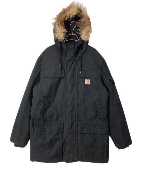 CarHartt（カーハート）CarHartt (カーハート) モッズコート ブラック サイズ:Ⅼの古着・服飾アイテム