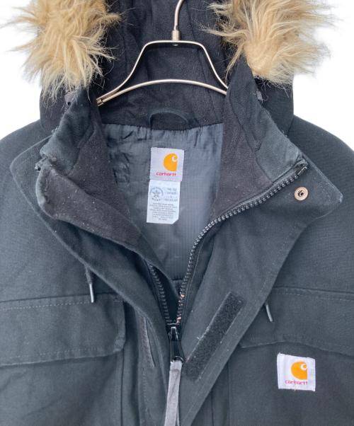 CarHartt（カーハート）CarHartt (カーハート) モッズコート ブラック サイズ:Ⅼの古着・服飾アイテム