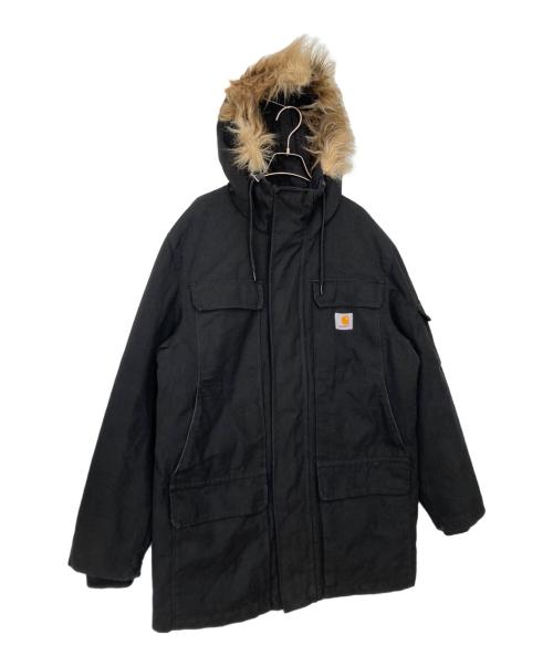 CarHartt（カーハート）CarHartt (カーハート) モッズコート ブラック サイズ:Ⅼの古着・服飾アイテム