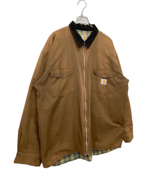 CarHartt（カーハート）CarHartt (カーハート) ワークジャケット ブラウン サイズ:Ⅼの古着・服飾アイテム
