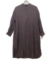 maison de soil（メゾンドソイル）の古着「シャツワンピース」｜ブラウン