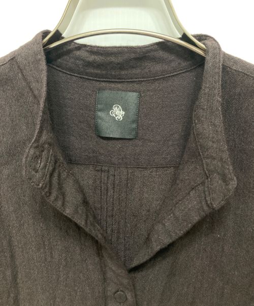maison de soil（メゾンドソイル）maison de soil (メゾンドソイル) シャツワンピース ブラウン サイズ:1の古着・服飾アイテム