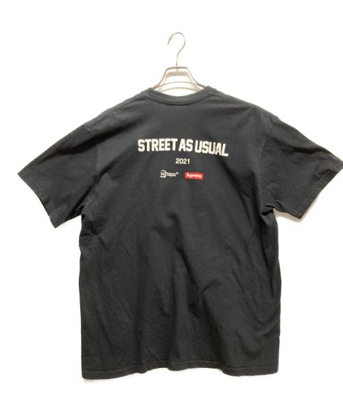 SUPREME（シュプリーム）SUPREME (シュプリーム) WTAPS (ダブルタップス) 半袖カットソー ブラック サイズ:XLの古着・服飾アイテム