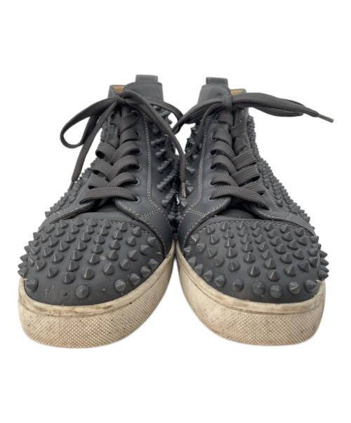 Christian Louboutin（クリスチャン・ルブタン）Christian Louboutin (クリスチャン・ルブタン) Louis Spikes グレー サイズ:42の古着・服飾アイテム