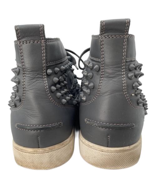 Christian Louboutin（クリスチャン・ルブタン）Christian Louboutin (クリスチャン・ルブタン) Louis Spikes グレー サイズ:42の古着・服飾アイテム