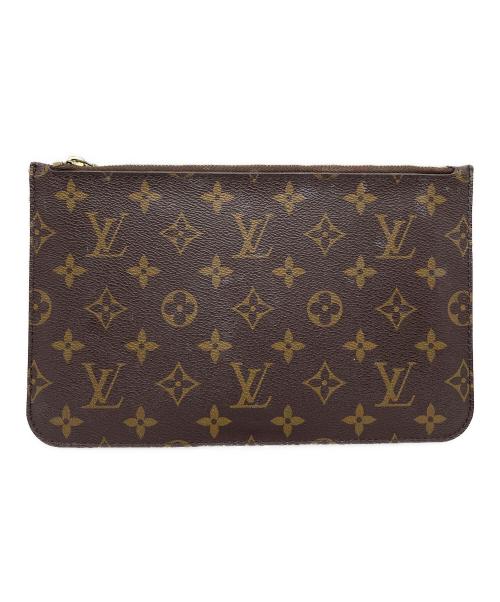 LOUIS VUITTON（ルイ ヴィトン）LOUIS VUITTON (ルイ ヴィトン) ネヴァーフル付属ポーチ ブラウンの古着・服飾アイテム