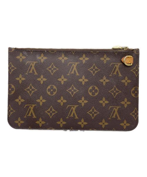 LOUIS VUITTON（ルイ ヴィトン）LOUIS VUITTON (ルイ ヴィトン) ネヴァーフル付属ポーチ ブラウンの古着・服飾アイテム