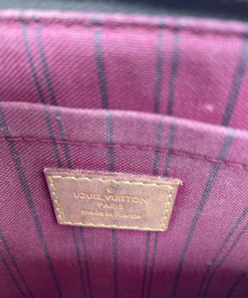 LOUIS VUITTON（ルイ ヴィトン）LOUIS VUITTON (ルイ ヴィトン) ネヴァーフル付属ポーチ ブラウンの古着・服飾アイテム