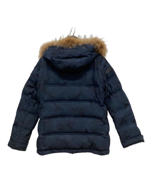 BLACK LABEL CRESTBRIDGE（ブラックレーベル クレストブリッジ）BLACK LABEL CRESTBRIDGE (ブラックレーベル クレストブリッジ) ダウンジャケット ネイビー サイズ:Mの古着・服飾アイテム