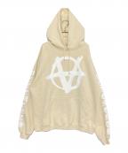 VETEMENTSヴェトモン）の古着「アナーキーフーディー」｜ベージュ