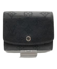 LOUIS VUITTON（ルイ ヴィトン）の古着「コンパクトウォレット　ﾎﾟﾙﾄﾌｫｲﾕ・ｲﾘｽｺﾝﾊﾟｸﾄ」｜ブラック