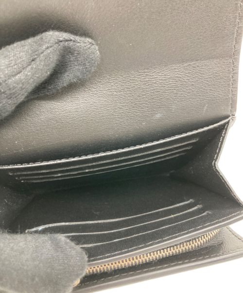 LOUIS VUITTON（ルイ ヴィトン）LOUIS VUITTON (ルイ ヴィトン) コンパクトウォレット　ﾎﾟﾙﾄﾌｫｲﾕ・ｲﾘｽｺﾝﾊﾟｸﾄ ブラックの古着・服飾アイテム