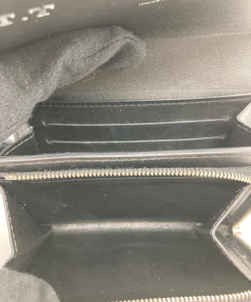 LOUIS VUITTON（ルイ ヴィトン）LOUIS VUITTON (ルイ ヴィトン) コンパクトウォレット　ﾎﾟﾙﾄﾌｫｲﾕ・ｲﾘｽｺﾝﾊﾟｸﾄ ブラックの古着・服飾アイテム