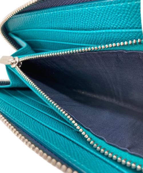 BVLGARI（ブルガリ）BVLGARI (ブルガリ) 長財布 ネイビーの古着・服飾アイテム