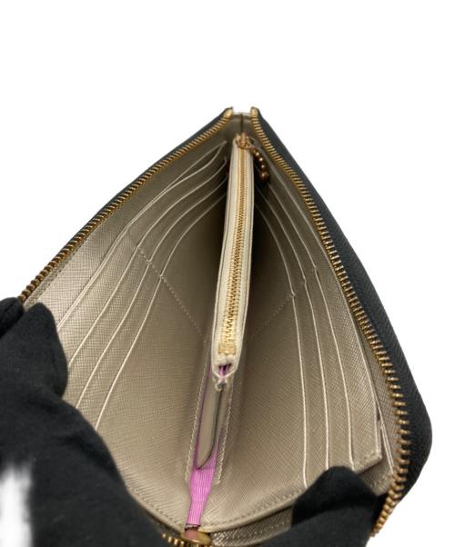 A.D.M.J.（エーディーエムジェイ）A.D.M.J. (エーディーエムジェイ) 長財布 ブラックの古着・服飾アイテム