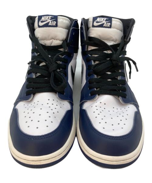 NIKE（ナイキ）NIKE (ナイキ) ハイカットスニーカー ネイビー×ホワイト サイズ:29.5の古着・服飾アイテム